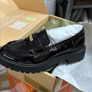 WYDR Studios Sam Lucky Penny Leather‎ Loafers Shoes NIB Size 6.5WW